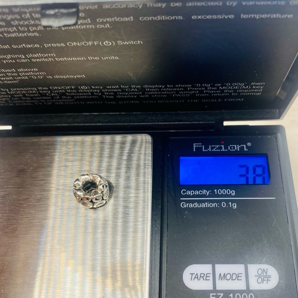 EUC Pandora 790330CZ Sterling Silver Primrose Path Charm w/ Clear Zirconia - Picture 8 of 8